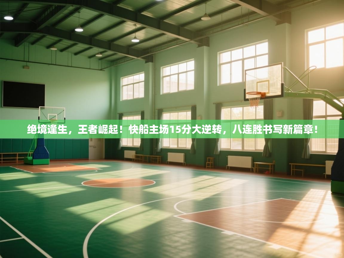 绝境逢生,王者崛起!快船主场15分大逆转,八连胜书写新篇章! 第2张